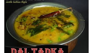 Dal Tadka  Dal fry  South Indian style under 8 minutes  Quick recipe for busy day [upl. by Hankins]