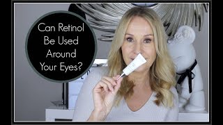 Can Retinol Really Work Around Your Eyes  Nadine Baggott AD [upl. by Anikehs108]