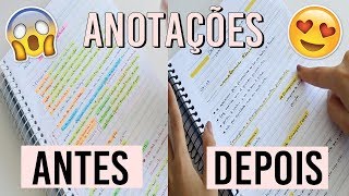 COMO FAZER ANOTAÇÕES BONITAS E ORGANIZADAS  dicas para manter o caderno organizado [upl. by Bascomb866]