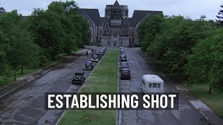 Establishing Shot  The Shawshank Redemption 1994  Camera shot Camera angle Camera movement [upl. by Nodnalb]