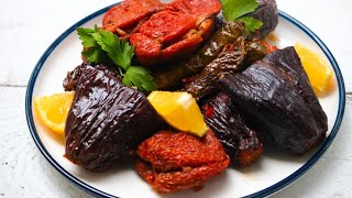 Acılı ve Ekşili Kuru Dolma🔥ANTEP USULÜ KURU DOLMA✔️ [upl. by Unni]