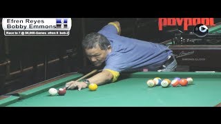 Efren Reyes vs Bobby Emmons The OnePocket Aftermath [upl. by Leoni]