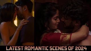 Latest and notable onscreen kiss scene from Indian cinema in 2024 [upl. by Naillik]