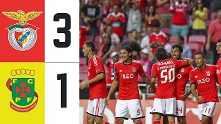 BENFICA 3 x 1 PAÇOS FERREIRA  CENTRAL GOLEADOR Campeonato Português 201314 4 jornada [upl. by Alan]