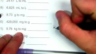 Shortcut for Metric Unit Conversion [upl. by Armilda719]