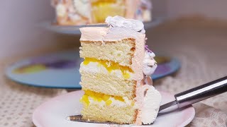 Layer cake Chantilly mascarpone et mangue [upl. by Asirral213]