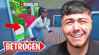 😱Neymars Freundin betrügt ihn mit Ronaldo Freundschaft endet hier Fortnite [upl. by Doolittle]