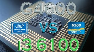 G4600 vs i3 6100  BENCHMARKS  GAMING TESTS REVIEW AND COMPARISON  Kaby Lake vs Skylake [upl. by Eissen]