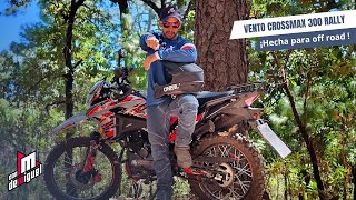 VENTO CROSSMAX 300 RALLY  ¿Vale la pena  Todos los detalles  reseña  ¡con doble radiador [upl. by Asila]