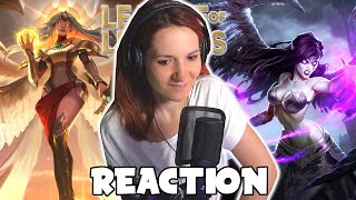 KAYLE YOU FOOL  Arcane Fan Reacts to Kayle and Morgana Story and Voice Lines League of Legends [upl. by Yl]