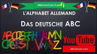 Allemand débutants Alphabet  das deutsche ABC  Exemples  ß  Umlaut  Diphtongue  Prononciation [upl. by Hildebrandt785]