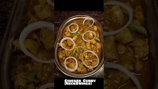 CHICKEN CURRY NECKampWINGSfood cooking shorts [upl. by Gnaw]