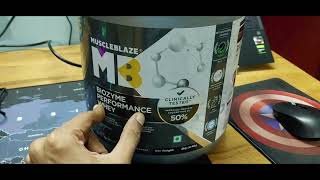 MUSCLEBLAZE Biozyme Performance Whey Protein review  Malayalam [upl. by Yotal]