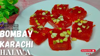 బొంబాయి కరాచి హల్వా కేవలం 10 నిమిషాలలో  Bombay Karachi Halwa Recipe [upl. by Ltsyrk]