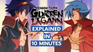 Gurren Lagann Explained in 10 Minutes [upl. by Buddy]