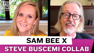 Sam Bee and Steve Buscemi Do Crowd Work To Prep For A Live Audience [upl. by Amalie]