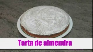 Tarta de Santiago o almendras recetas de cocina con Mila [upl. by Eleonore]