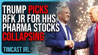 Trump Picks RFK Jr For HHS Pharma Stocks COLLAPSING After Announcement [upl. by Nylakcaj217]