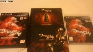 Demons Souls Black Phantom Edition Unboxing RUS [upl. by Agbogla]