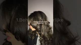 A tip for those who wants silky and frizz free hair 😍 haircare silkyhair frizzfree [upl. by Iohk]