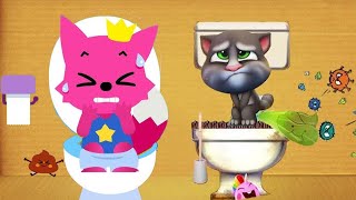 Kick The Buddy  The Best Funny Gameplay Walkthrough 2024  Pinkfong Baby Shark amp MY TALKING TOM [upl. by Anitteb]