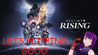 I GET TO PLAY DESTINY RISING LETS GOOOOOO [upl. by Atnohs]