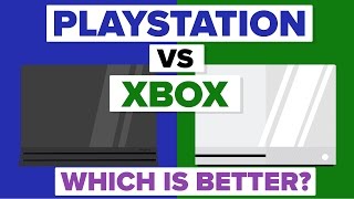 Sony Playstation vs Microsoft Xbox  Which Is Better  Video Game Console Comparison [upl. by Jorgan]