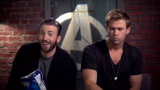 Chris Evans and Chris Hemsworth being iconic for 7 minutes straight [upl. by Coney879]