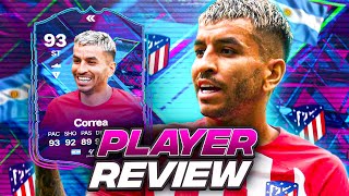 5⭐4⭐ 93 FLASHBACK CORREA SBC PLAYER REVIEW  FC 24 Ultimate Team [upl. by Susy]