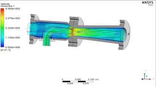 CFD simulation of a Steam Ejector [upl. by Vasyuta]