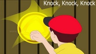 Knock Knock Knock  Nursery Rhymes  English [upl. by Ayerhs]