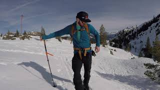 Splitboard Side Hilling Tricks [upl. by Benn]