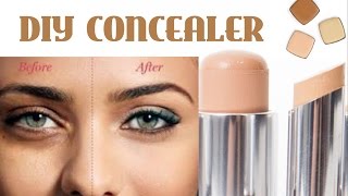 DIY Concealer  Make your own Concealer using only 3 Products How to make Concealer at home [upl. by Weir]