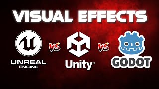 Sparks VFX in Unreal Engine Unity and Godot  Game Engine Comparison [upl. by Primrose315]