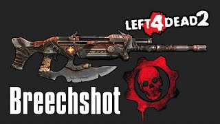 Gears of Wars Breechshot in  Left 4 Dead 2  AWP Mod in Action [upl. by Jervis]