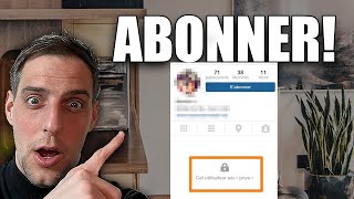 Comment Sabonner A Un Compte Privé Sur Instagram [upl. by Enenej]