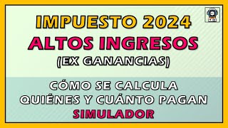 💥 IMPUESTO A LAS GANANCIAS 2024  REGIMEN CEDULAR explicación fácil de Ley  planilla [upl. by Airbma]