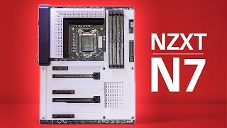 NZXTs FIRST MOTHERBOARD The Z370 N7 [upl. by Mosier]