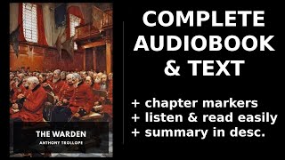 The Warden ⭐ By Anthony Trollope FULL Audiobook [upl. by Zilevi]