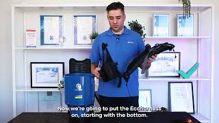 How to upgrade your Pacvac backpack vacuum cleaner with the Ecoharness [upl. by Leehar]