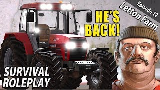 THE MAD MAN  Survival Roleplay  Farming Simulator 17  Letton Farm  Ep 12 [upl. by Rehtse]