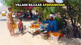 Vibrant Village Bazaar in Afghanistan A Tapestry of Culture Commerce and Community  4K [upl. by Tarrant]