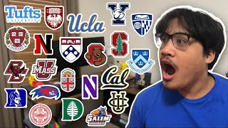 COLLEGE DECISION REACTIONS 2024 Ivies Stanford UCs T20s and more [upl. by Melquist]