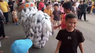 BARONGSAI 2024  Penuh Sesak Festive Walk Karawang Karawang Central Plaza imlek2024 [upl. by Esme]