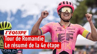 Tour de Romandie 2024  Une étape reine bouillonnante Carapaz en patron  Le résumé de la 4e étape [upl. by Negem478]