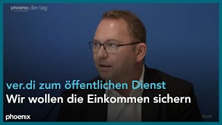 Gewerkschaften zu den Forderungen für die Tarifverhandlungen im öffentlichen Dienst am 111022 [upl. by Fabrianna]