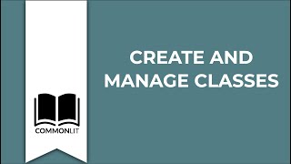 Create amp Manage Classes on CommonLit [upl. by Greenleaf]