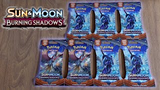 7 Burning Shadows Booster Pack Opening [upl. by Eigna]