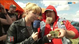 MDR um 11 Rockharz Open Air Festival in Ballenstedt live 772016 [upl. by Herbie309]