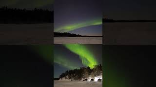 Northern Lights in Finland  Odyssey of Two [upl. by Chace]